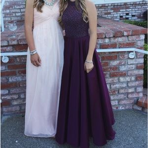 Beautiful purple prom dress!